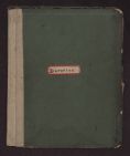Dietetics Notebook of E. Alexander at General Hospital, Patterson, New Jersey
